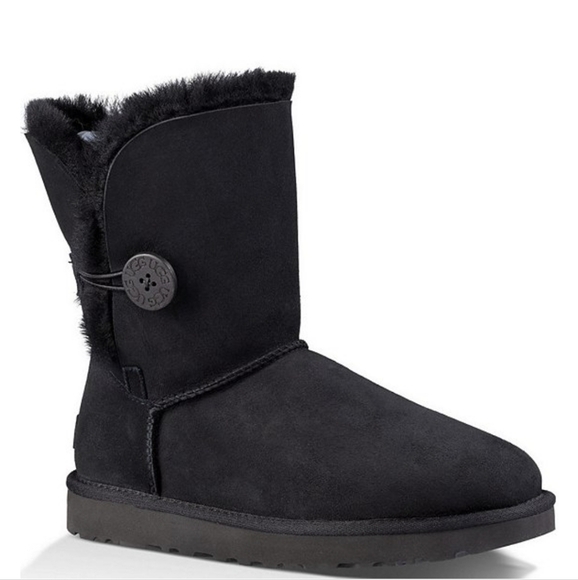 Ugg Australia Women 5803 Bailey Button II Ankle Booties Sheepskin shoes 7 - Picture 1 of 14